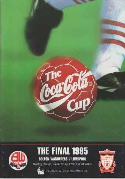 Bolton Wanderers v Liverpool 02-Apr-1995