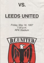 DC United v Leeds United  16-May-1997