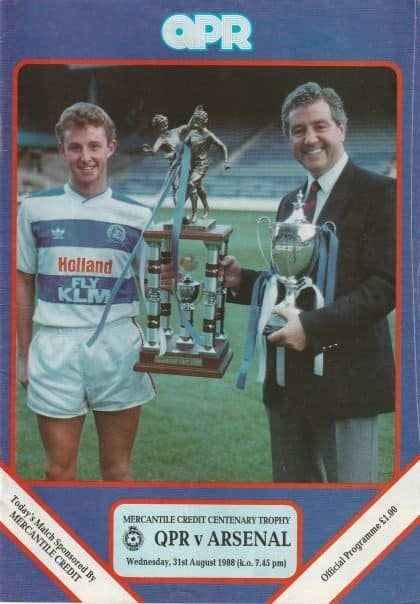 Queens Park Rangers v Arsenal 31-Aug-1988