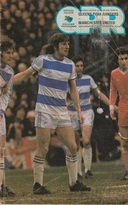Queens Park Rangers v Manchester United  09-Sep-1978