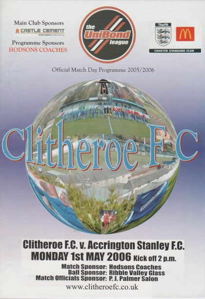 Clitheroe v Accrington Stanley 01-May-2006