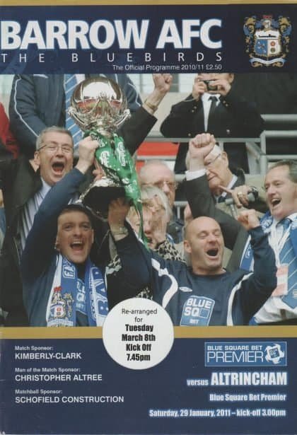 Barrow v Altrincham  08-Mar-2011