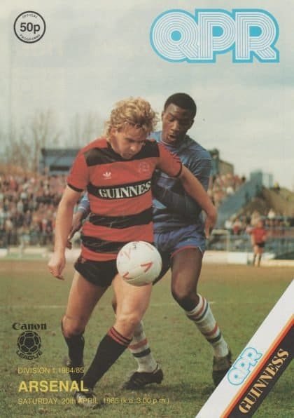 Queens Park Rangers v Arsenal 20-Apr-1985