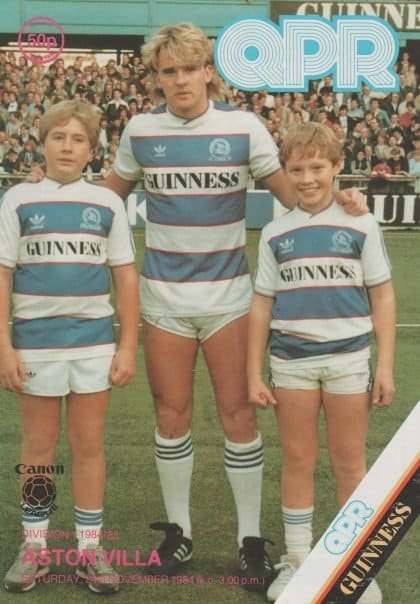 Queens Park Rangers v Aston Villa 24-Nov-1984