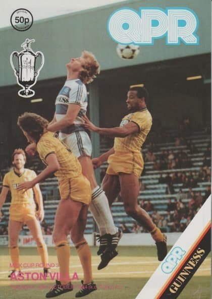 Queens Park Rangers v Aston Villa 30-Oct-1984