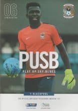 Coventry City v Blackpool  17-Oct-2015