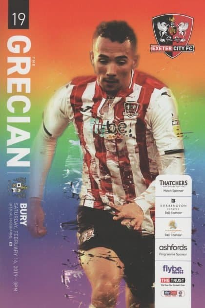 Exeter City v Bury  16-Feb-2019