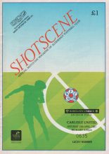 Aldershot v Carlisle United  13-Apr-1991