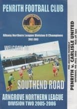 Penrith v Carlisle United  09-Jul-2005