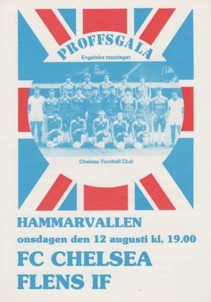 Flens IF v Chelsea 12-Aug-1981