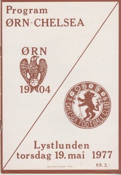 Ørn v Chelsea  19-May-1977