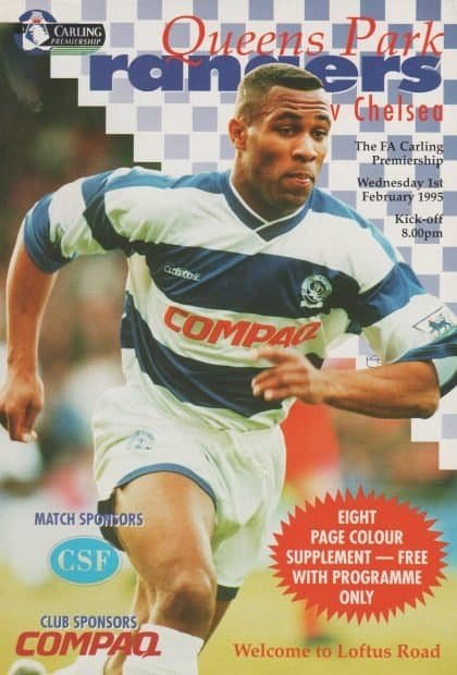 Queens Park Rangers v Chelsea 01-Feb-1995