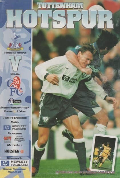 Tottenham Hotspur v Chelsea 01-Feb-1997