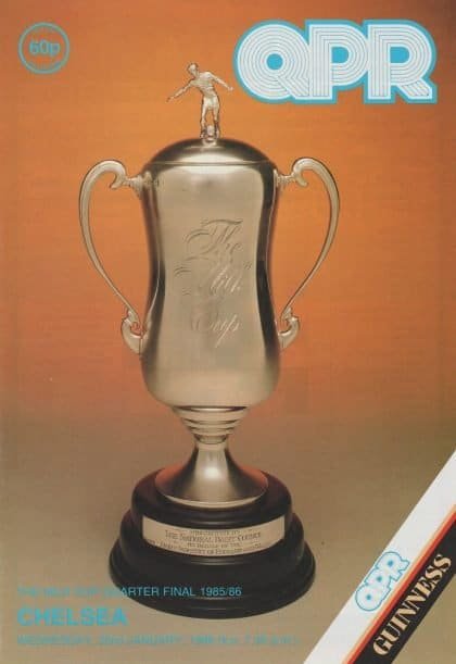 Queens Park Rangers v Chelsea 12-Feb-1986