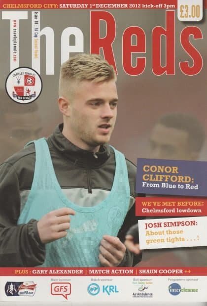 Crawley Town v Chelmsford City  01-Dec-2012