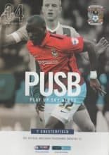 Coventry City v Chesterfield  19-Sep-2015