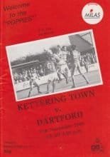 Kettering Town v Dartford  19-Nov-1988