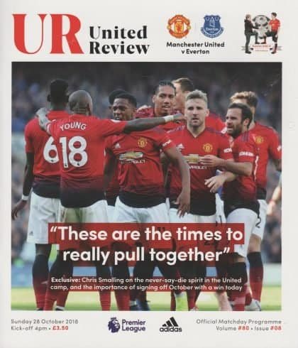 Manchester United v Everton 28-Oct-2018