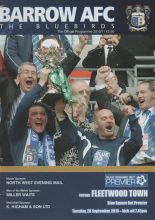 Barrow v Fleetwood Town 28-Sep-2010