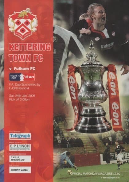Kettering Town v Fulham 24-Jan-2009