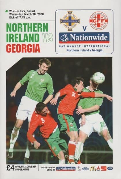 Northern Ireland v Georgia  26-Mar-2008