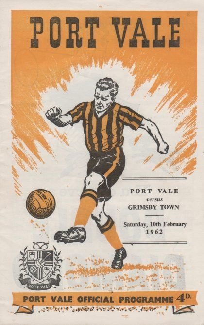 Port Vale v Grimsby Town 10-Feb-1962