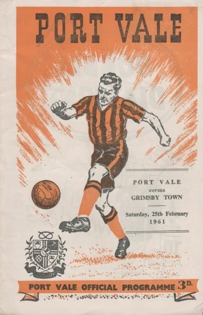 Port Vale v Grimsby Town 25-Feb-1961