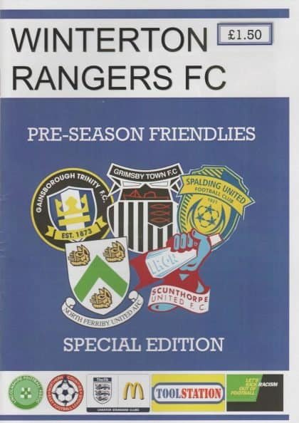 Winterton Rangers v Grimsby Town 27-Jul-2017