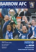 Barrow v Histon 25-Jan-2011