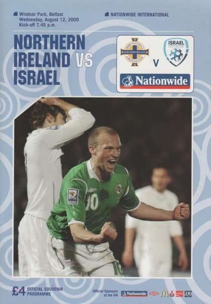 Northern Ireland v Israel 12-Aug-2009