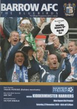 Barrow v Kidderminster Harriers 27-Nov-2010