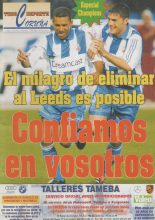 Deportivo La Coruna v Leeds United 17-Apr-2001