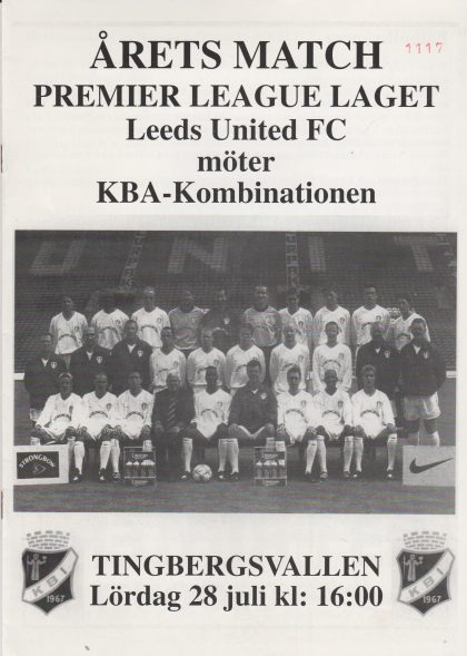 Kungsbacka IF v Leeds United 28-Jul-2001