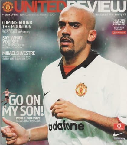 Manchester United v Leeds United 05-Mar-2003