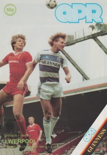 Queens Park Rangers v Liverpool 21-Dec-1984