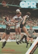 Queens Park Rangers v Luton Town 06-Oct-1984