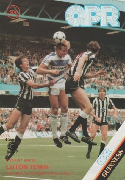 Queens Park Rangers v Luton Town 06-Oct-1984