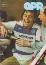 Queens Park Rangers v Manchester United 15-Mar-1986