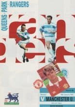 Queens Park Rangers v Manchester United  18-Jan-1993