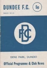 Dundee v Greenock Morton 06-Nov-1971