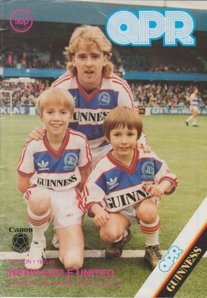 Queens Park Rangers v Newcastle United 18-Jan-1986