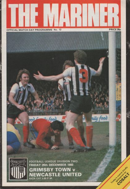 Grimsby Town v Newcastle United 26-Dec-1980