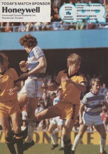 Queens Park Rangers v Newcastle United 26-Apr-1980