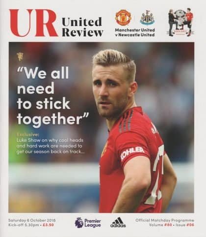 Manchester United v Newcastle United 06-Oct-2018