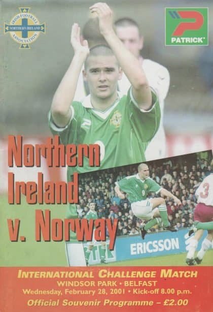 Northern Ireland v Norway 28-Feb-2001