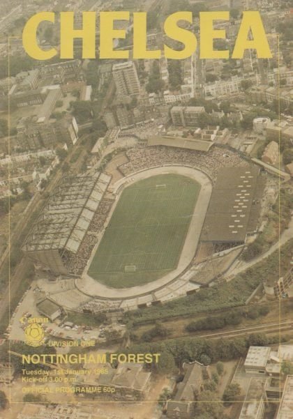 Chelsea v Nottingham Forest   01-Jan-1985