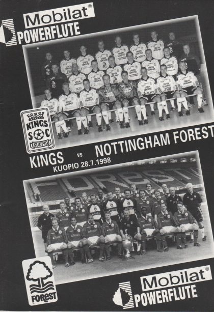 Kings Kuopio v Nottingham Forest 28-Jul-1998