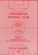 Chadderton v Oldham Athletic   06-Aug-1985