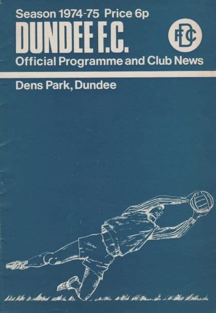 Dundee v Partick Thistle  30-Nov-1974