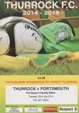 Thurrock v Portsmouth 22-Jul-2014